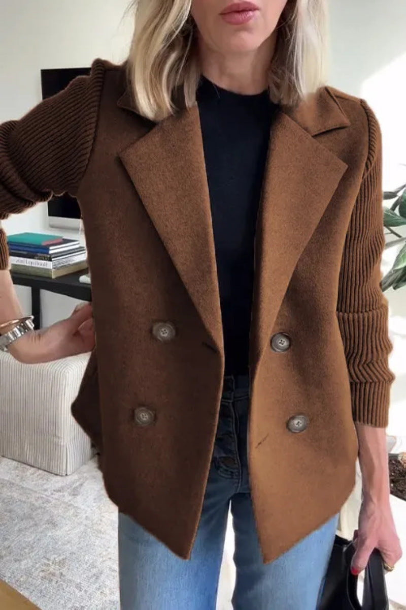 Wool-Stitch Coat