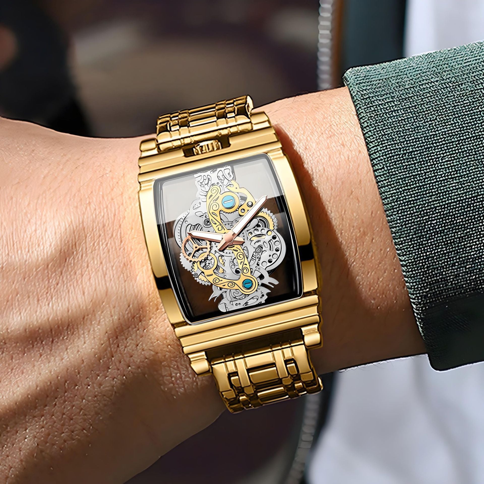 Hollow Tourbillon Men's Watch