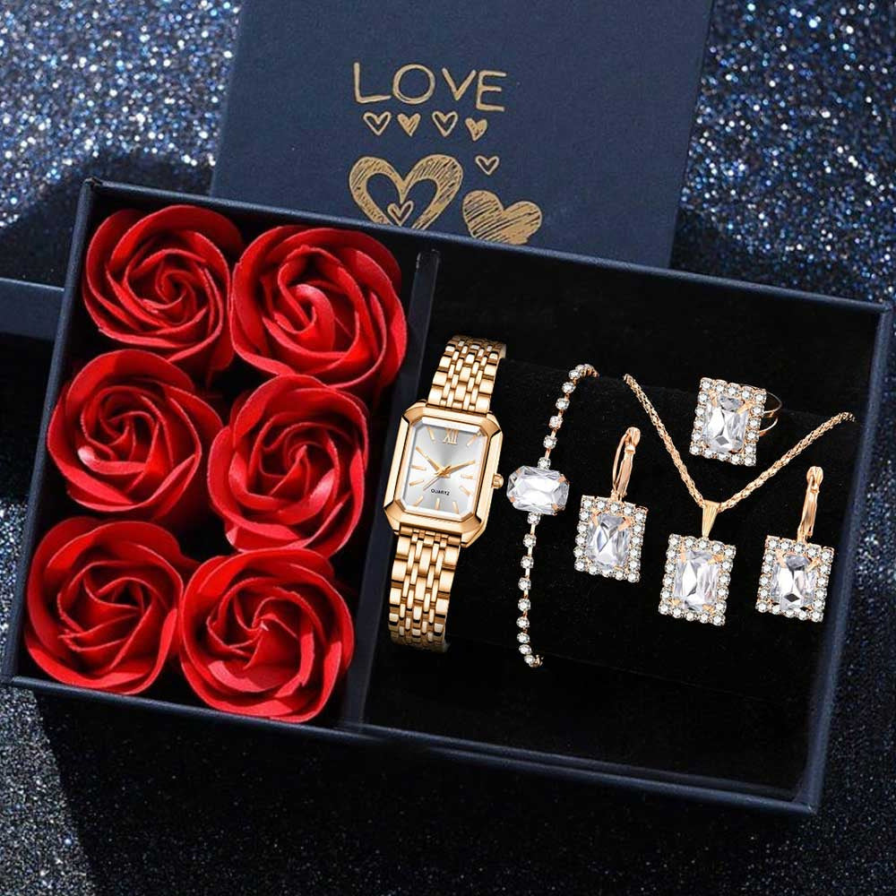 Women's Square Quartz Watch