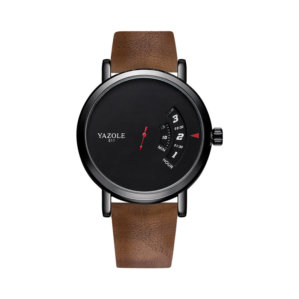 Men's Turntable Quartz Watch
