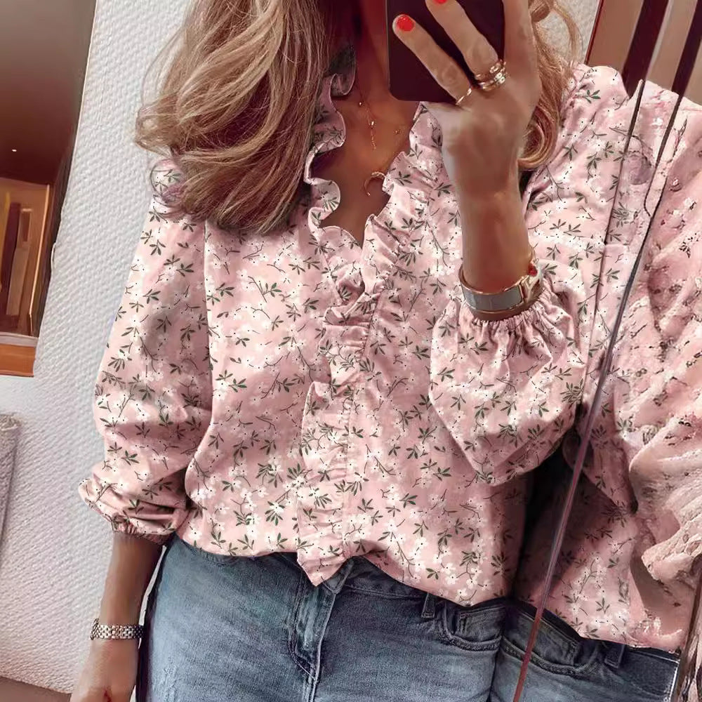 Women's Ruffle Blouse