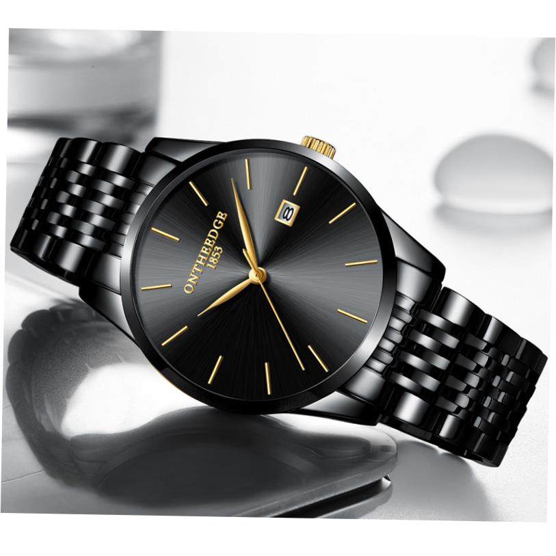 Men's Blue-Dial Watch