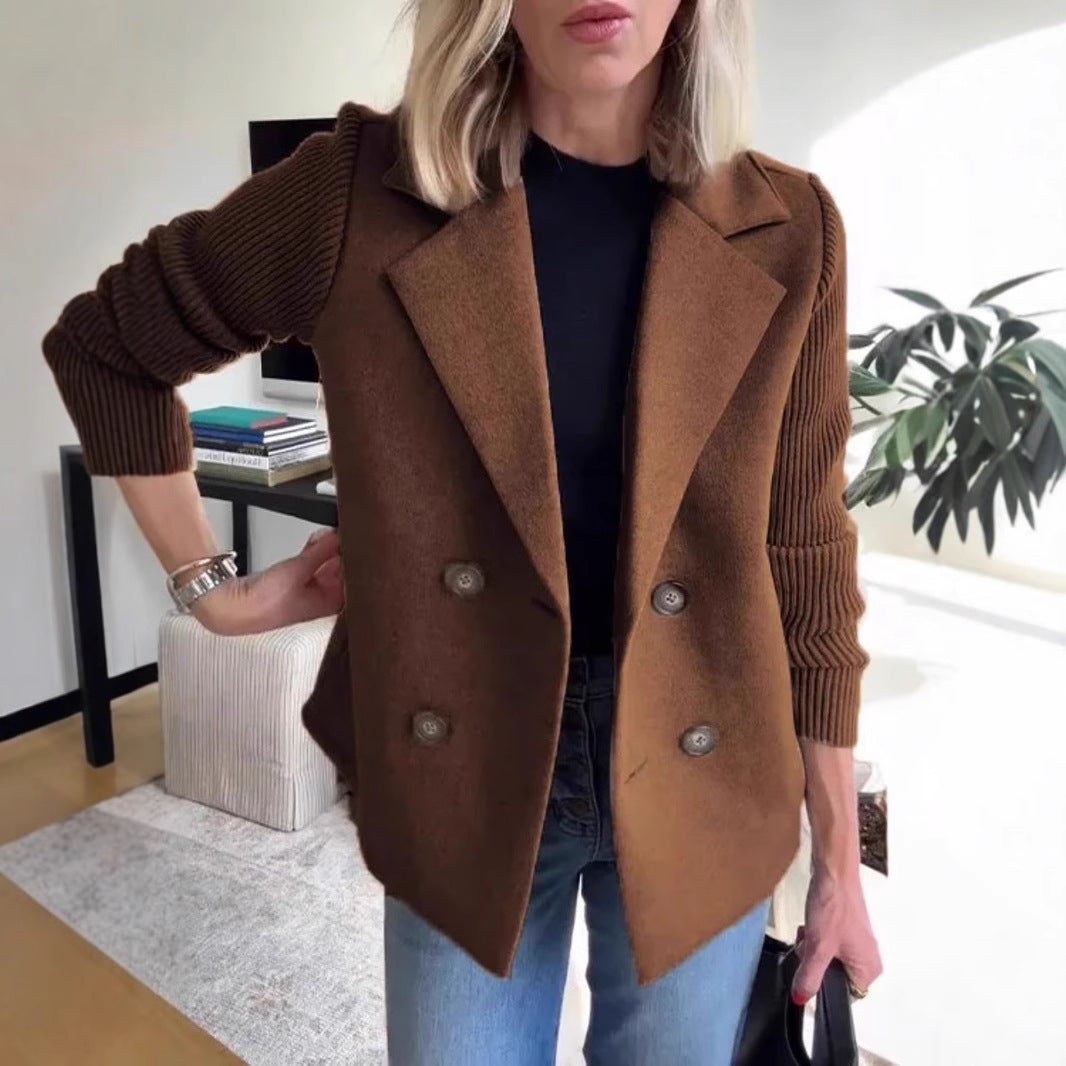 Wool-Stitch Coat
