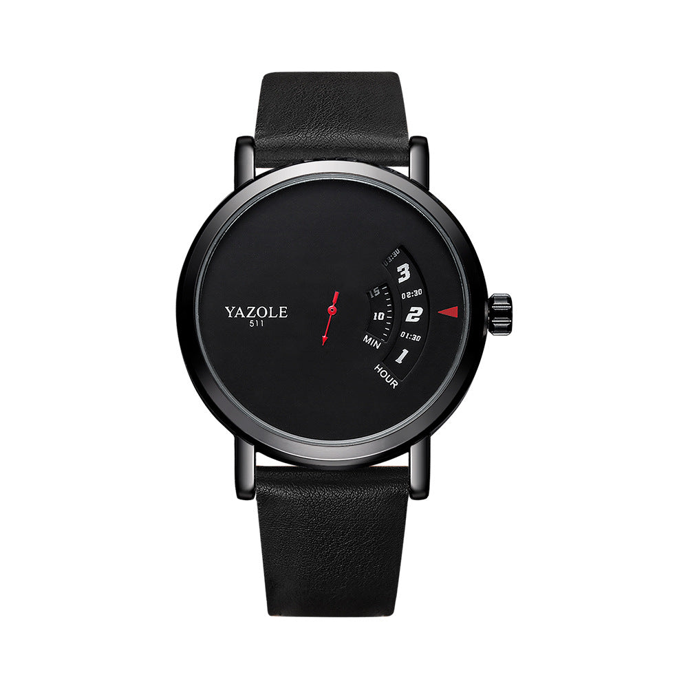 Men's Turntable Quartz Watch