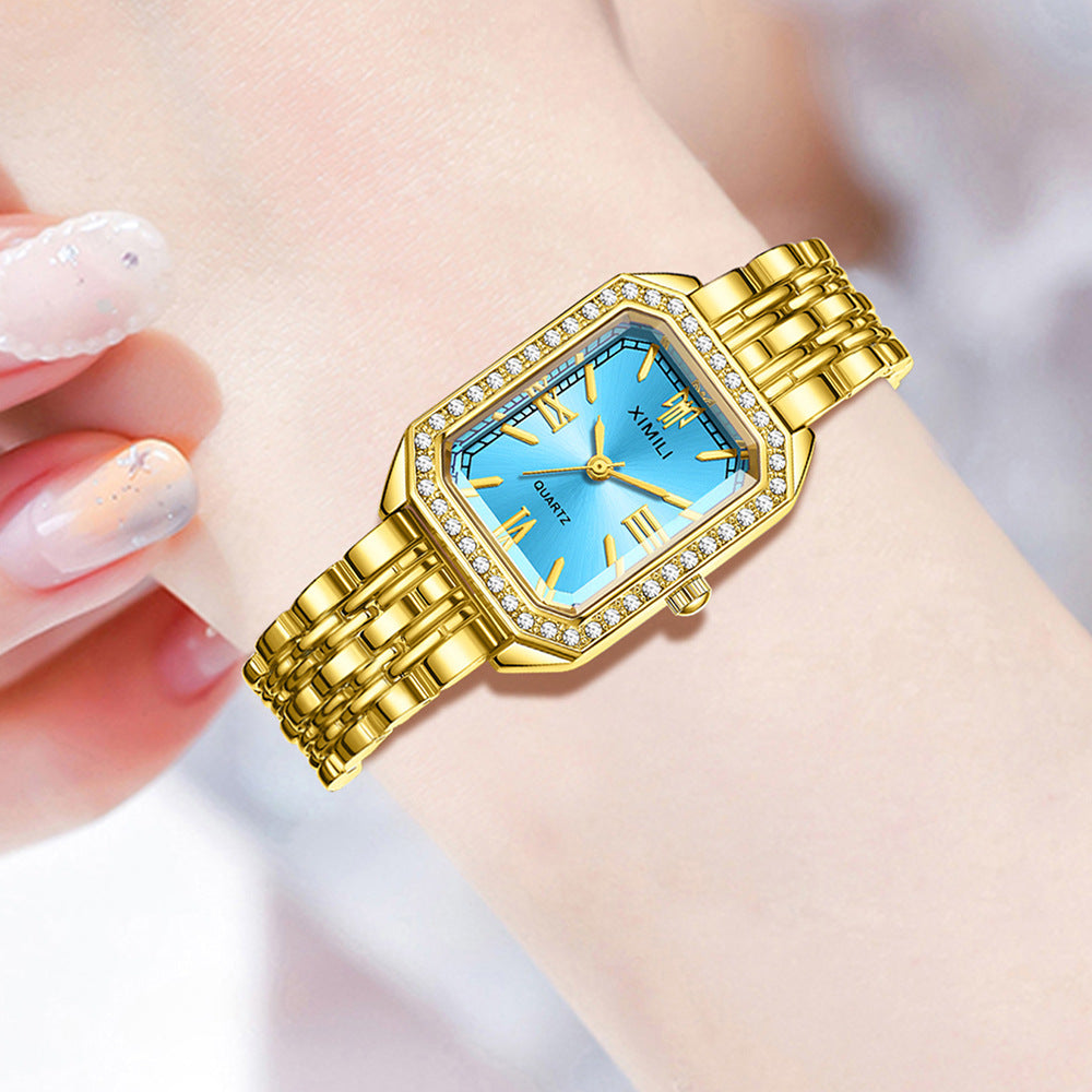 Women's Square Quartz Watch