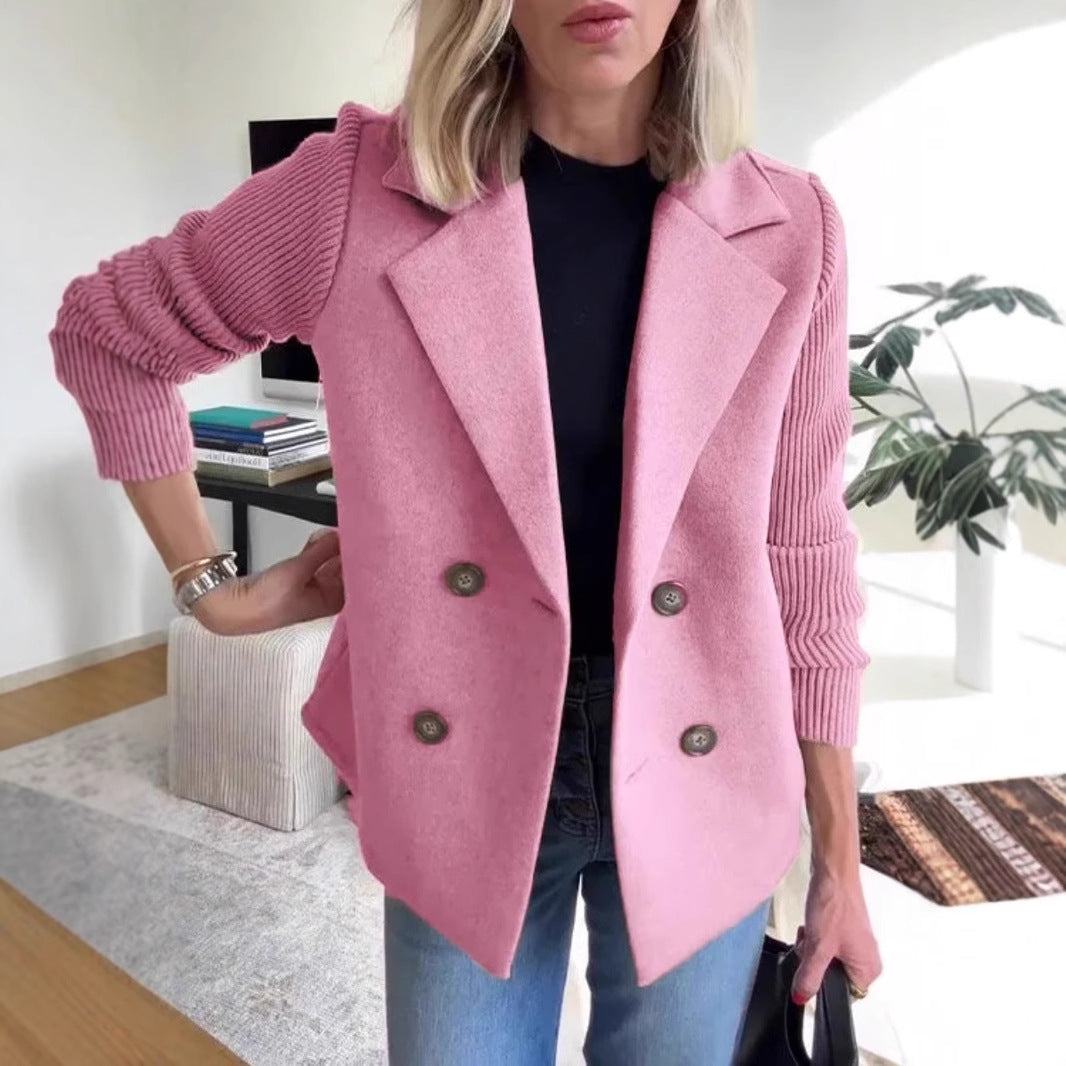 Wool-Stitch Coat