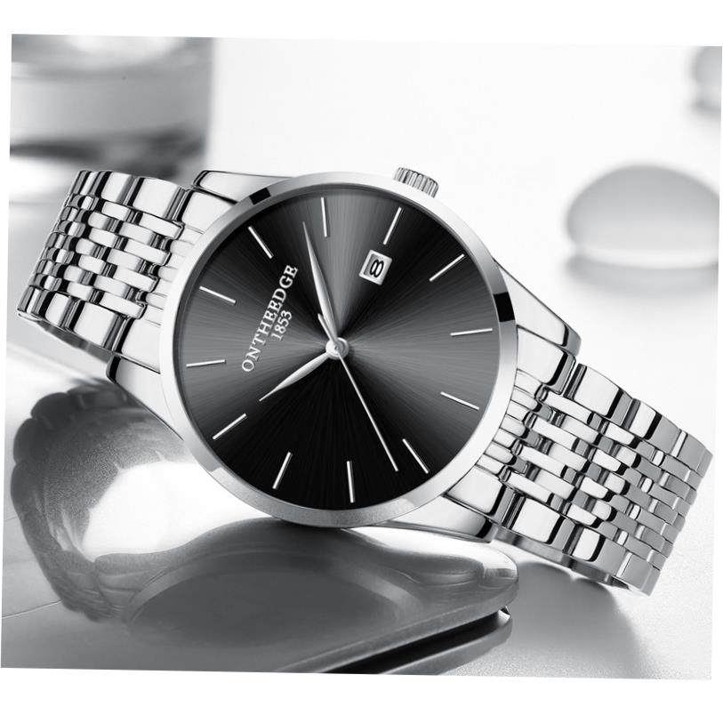 Men's Blue-Dial Watch