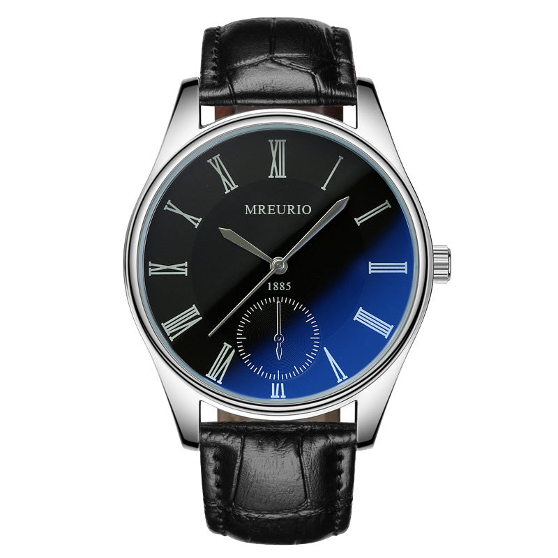 Black Dial Silver-Needle Watch