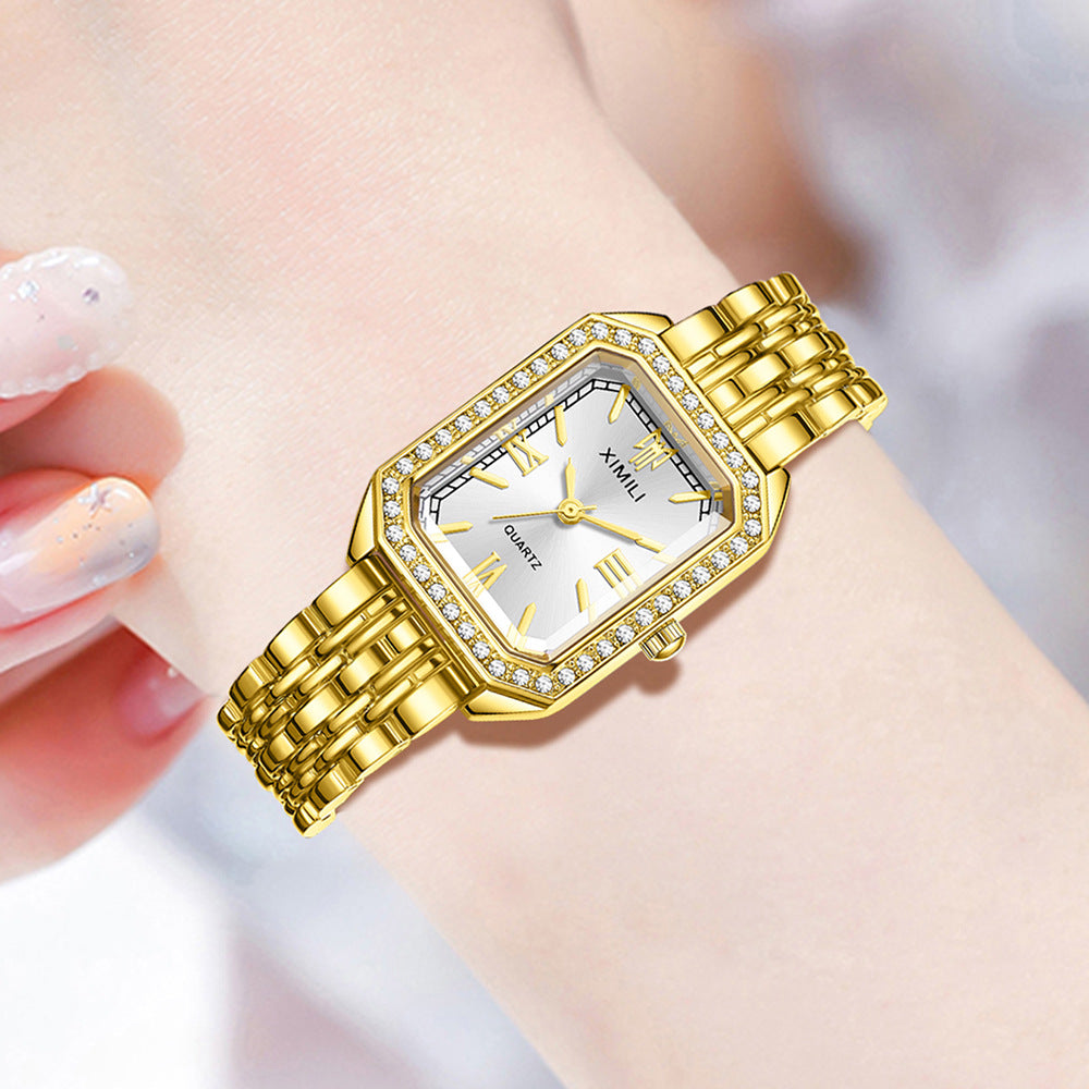Women's Square Quartz Watch