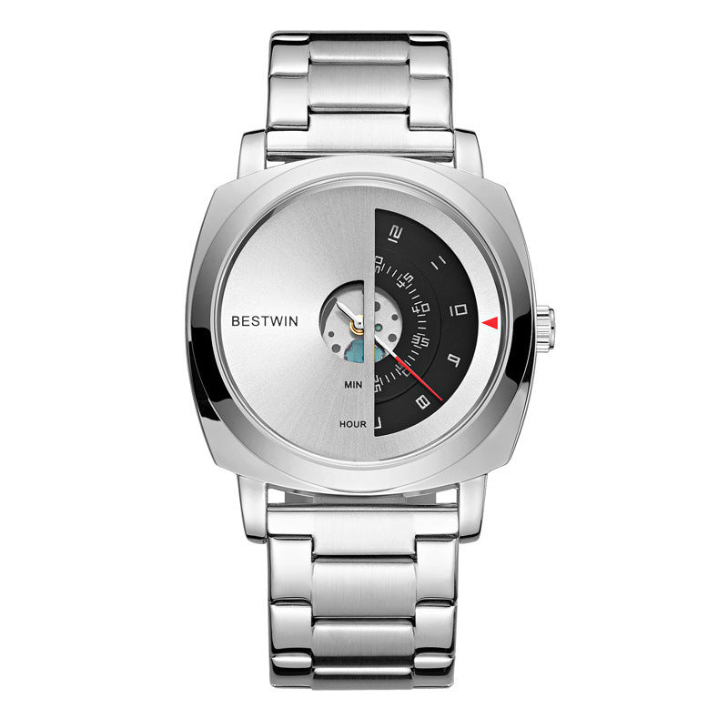 Alloy Folding-Clasp Men's Watch