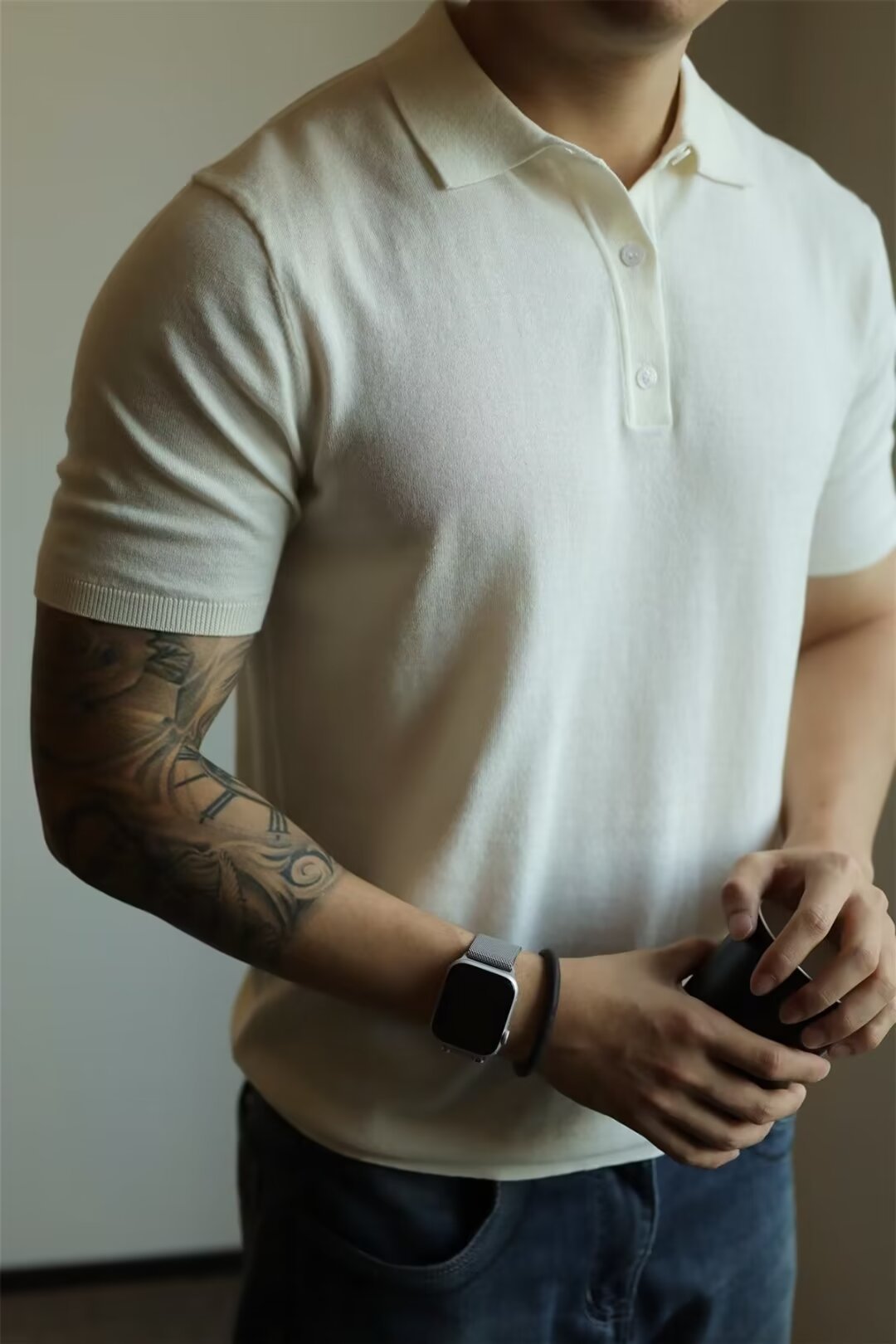 Men's Knit Polo
