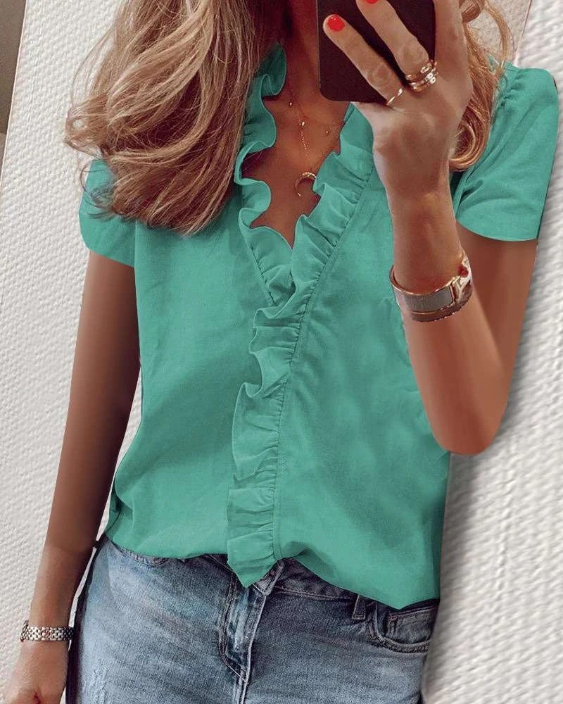 Women's Ruffle Blouse