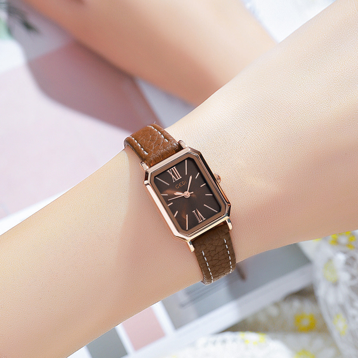 Minimalist Square Watch