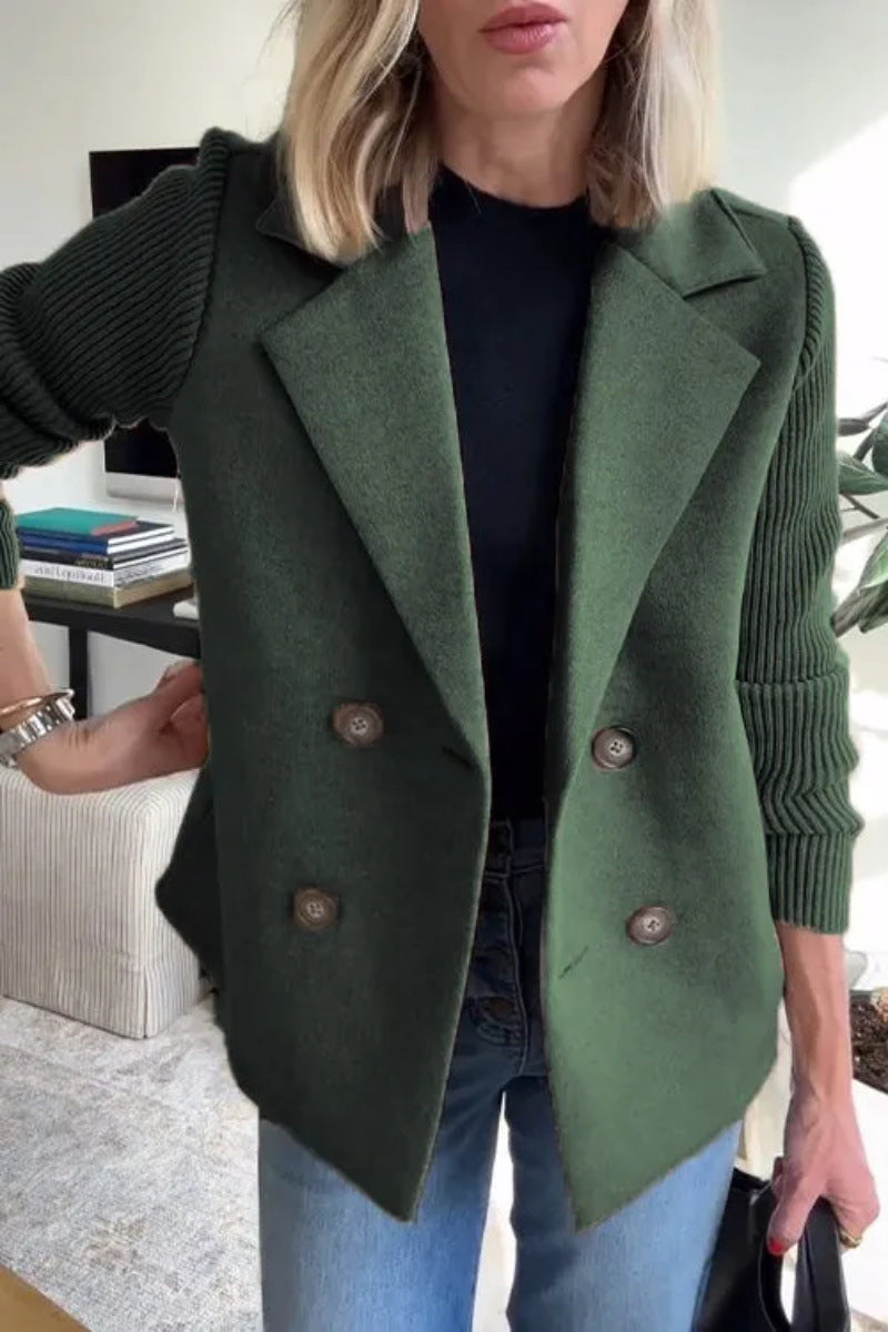 Wool-Stitch Coat