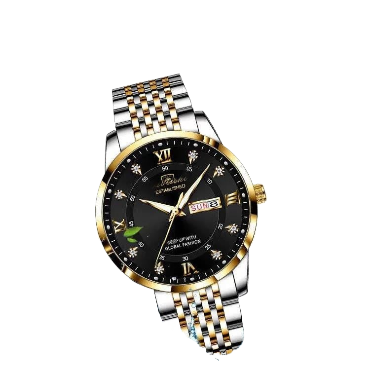 Dual-Calendar Luminous Men's Watch