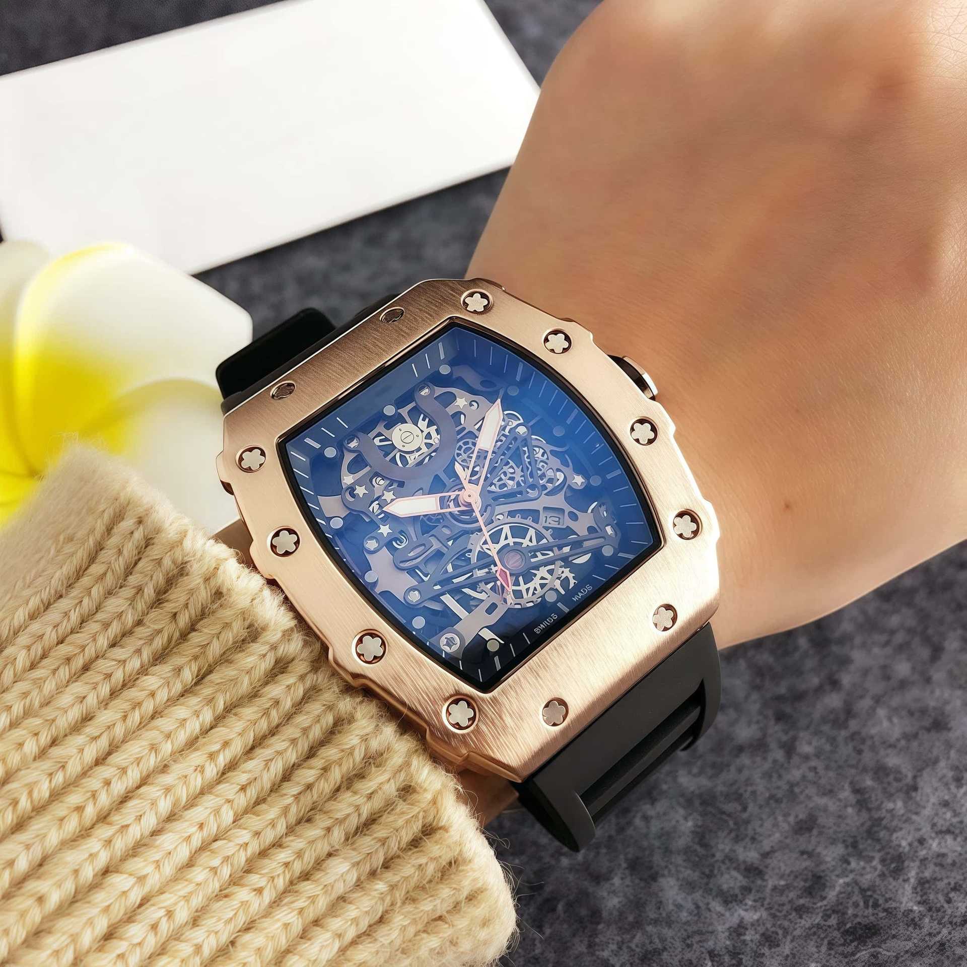 Men's Skeleton Watch