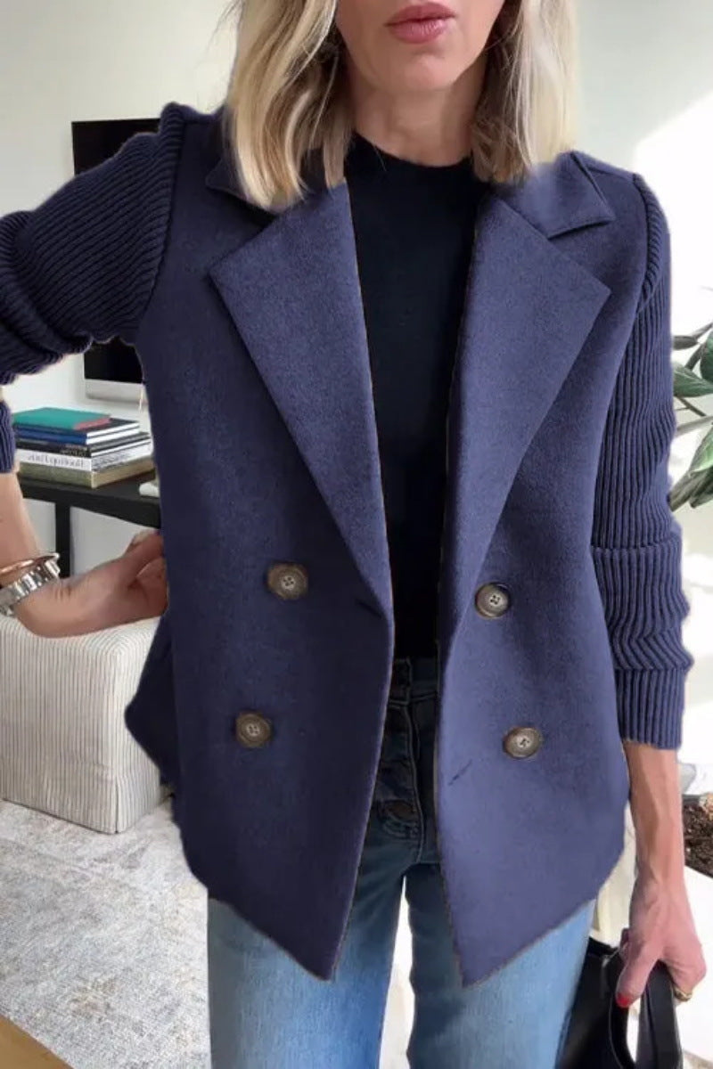 Wool-Stitch Coat