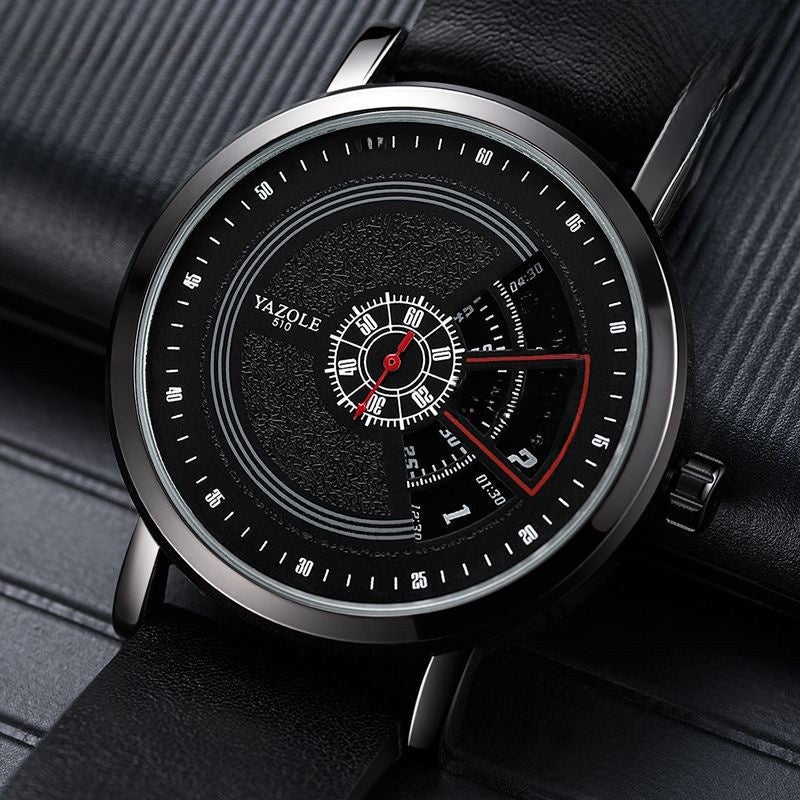 Men's Turntable Quartz Watch