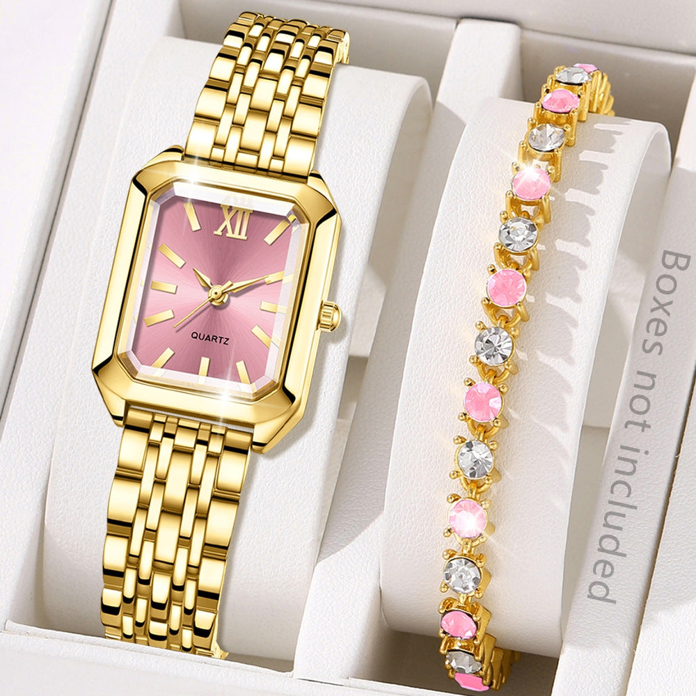 Women's Square Quartz Watch