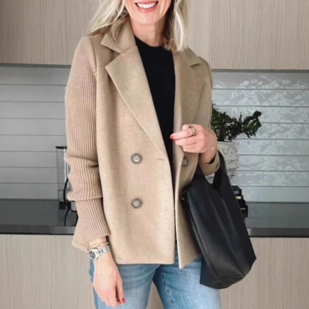 Wool-Stitch Coat