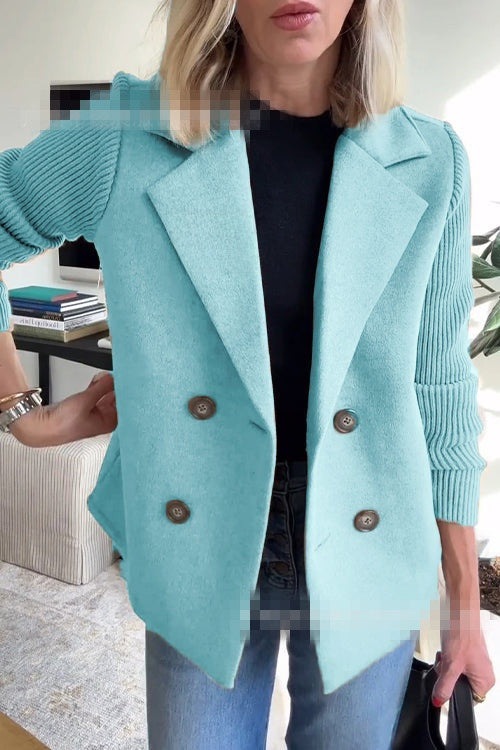 Wool-Stitch Coat