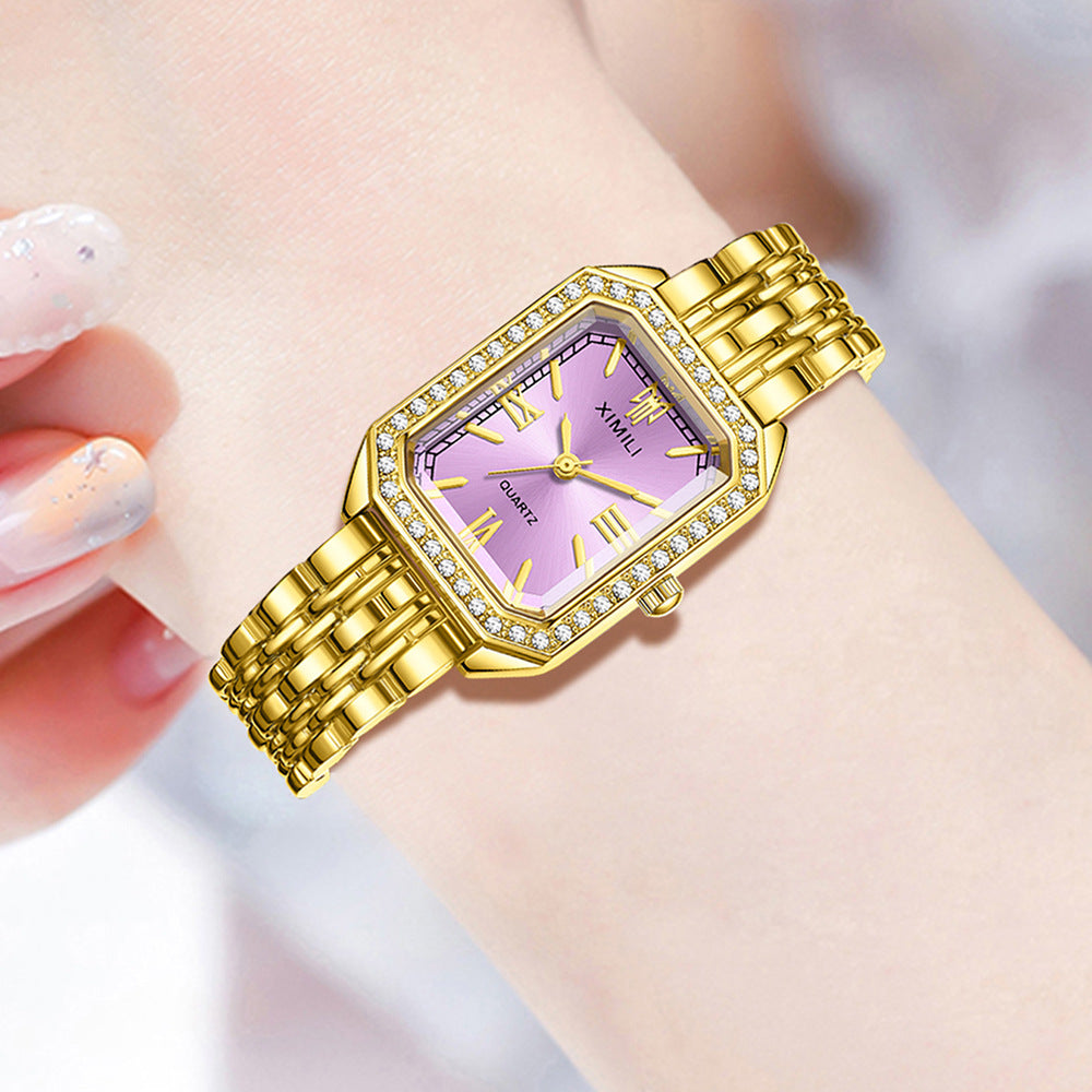 Women's Square Quartz Watch