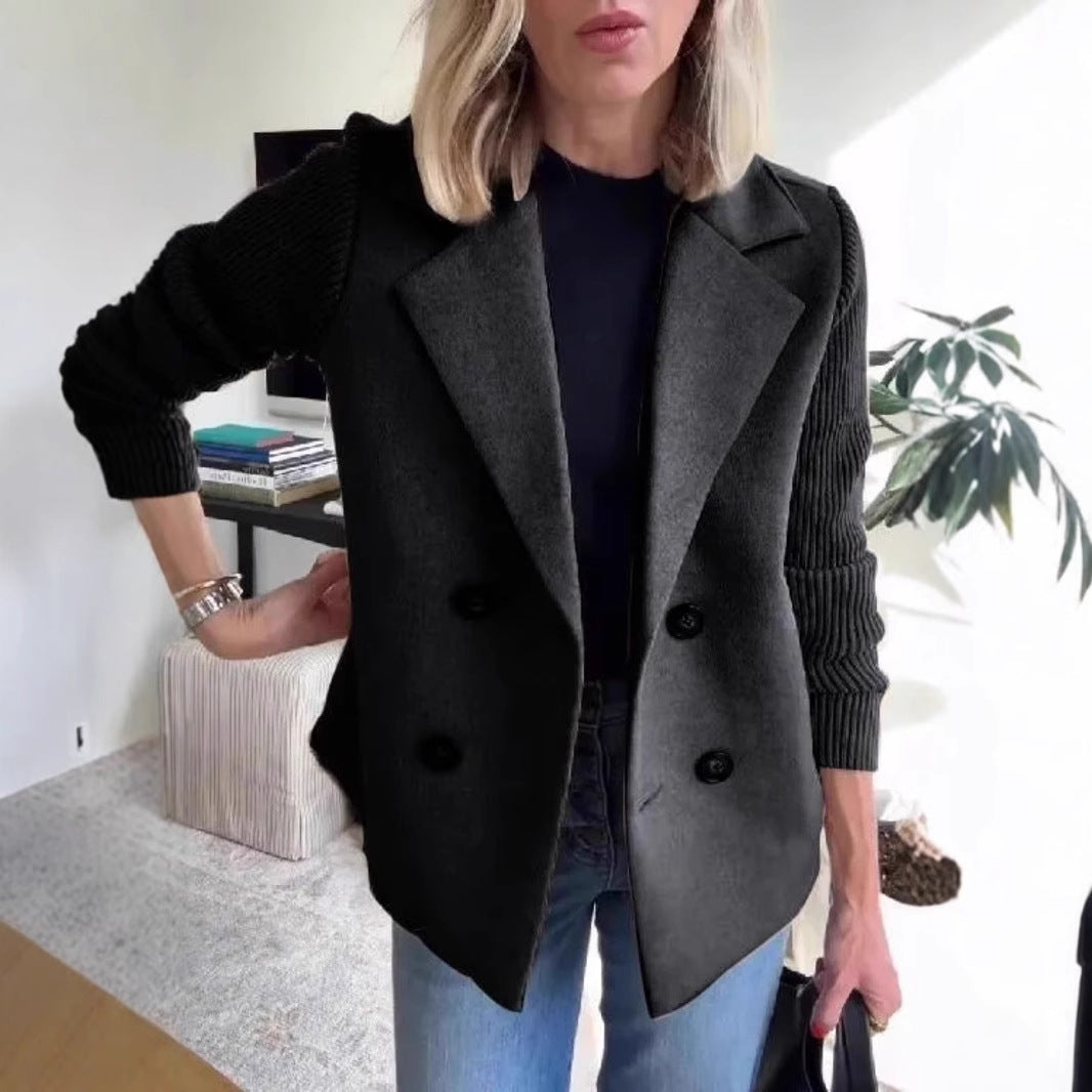 Wool-Stitch Coat
