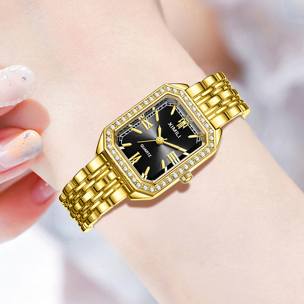 Women's Square Quartz Watch