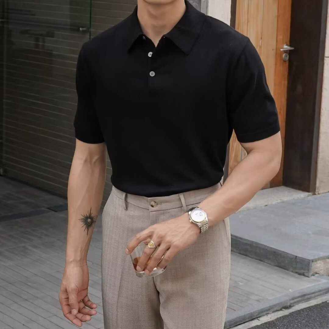Men's Knit Polo