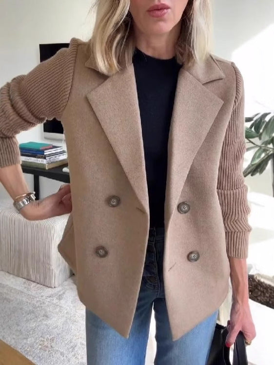 Wool-Stitch Coat