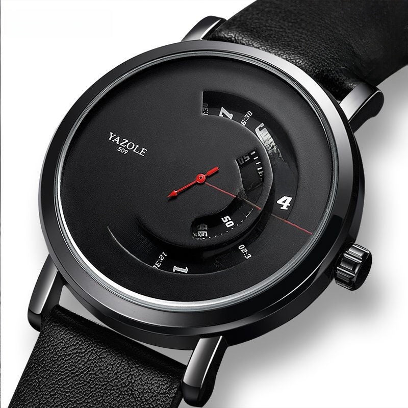 Men's Turntable Quartz Watch