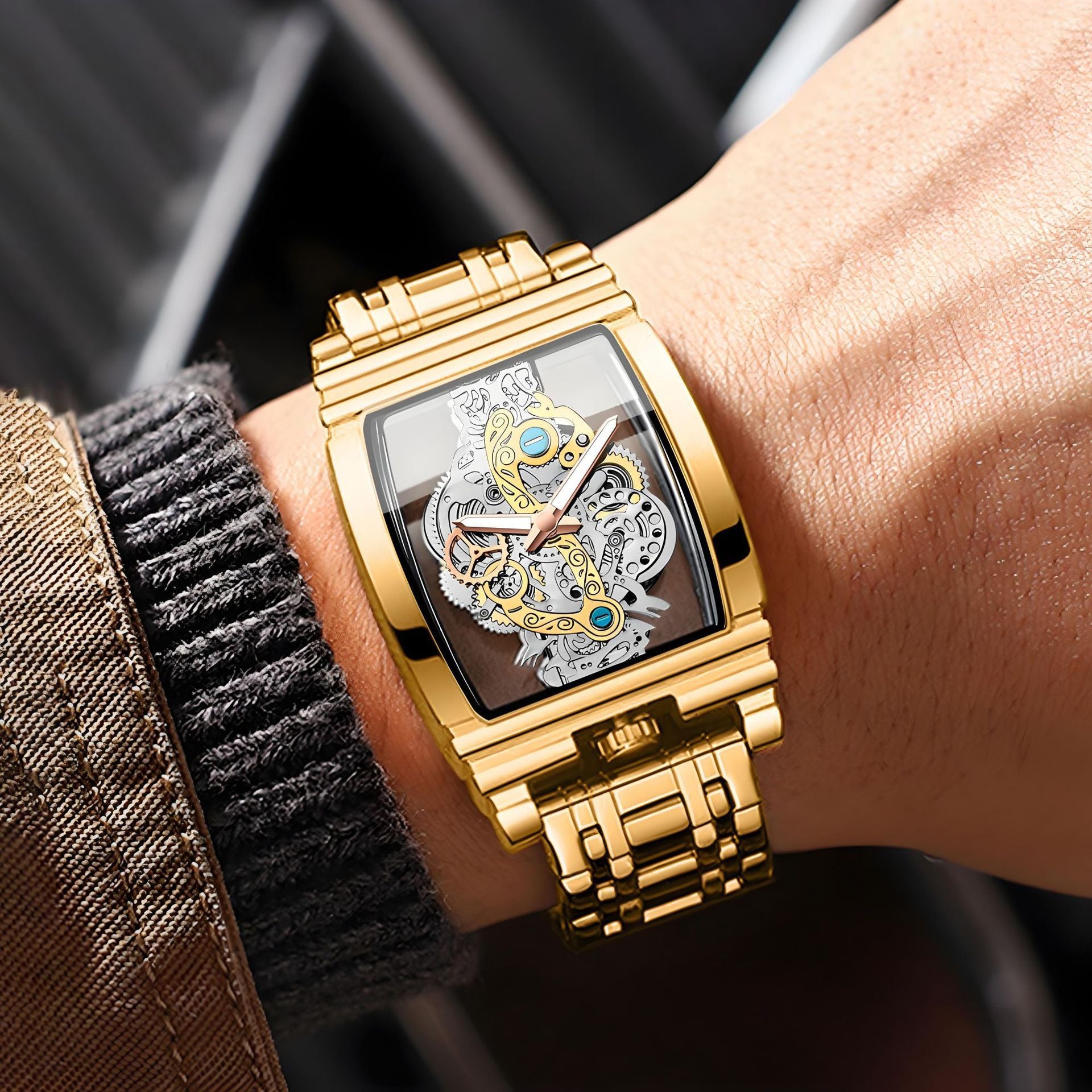 Hollow Tourbillon Men's Watch