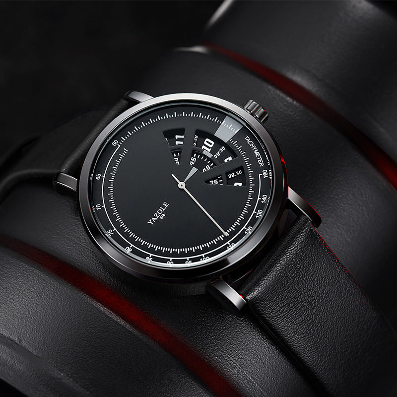 Men's Turntable Quartz Watch