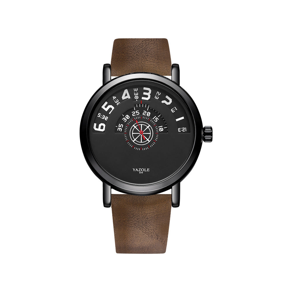 Men's Turntable Quartz Watch
