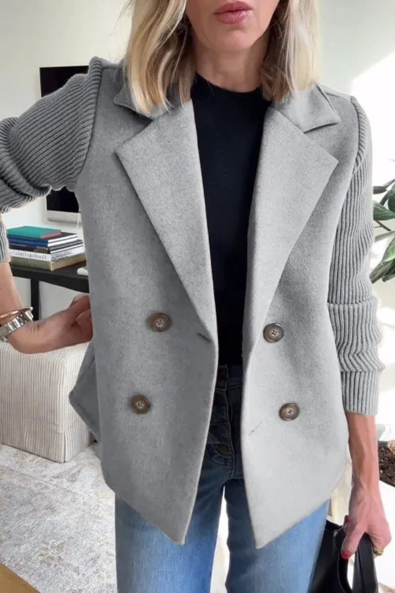 Wool-Stitch Coat