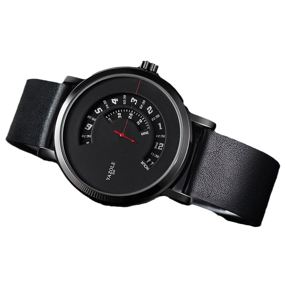 Men's Turntable Quartz Watch