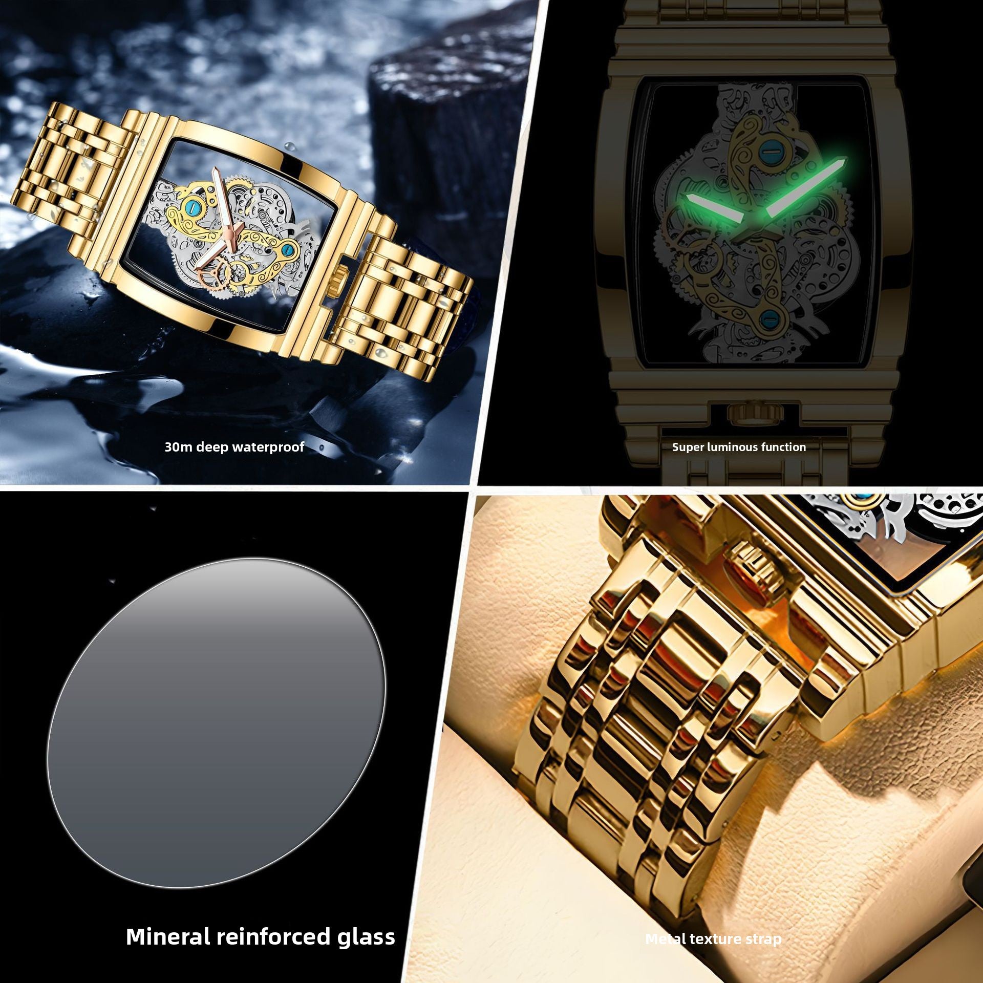 Hollow Tourbillon Men's Watch