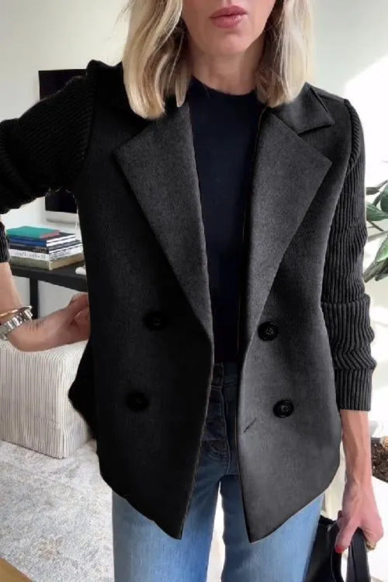 Wool-Stitch Coat