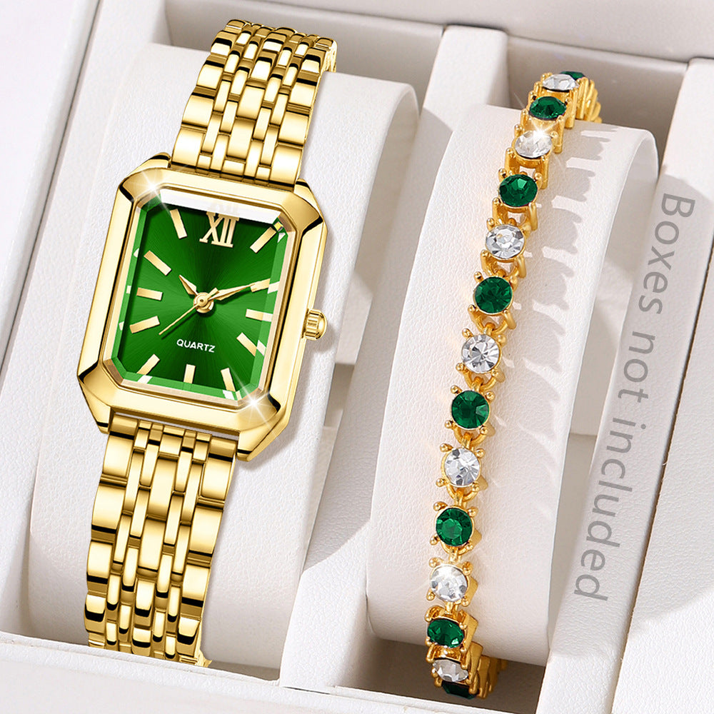 Women's Square Quartz Watch