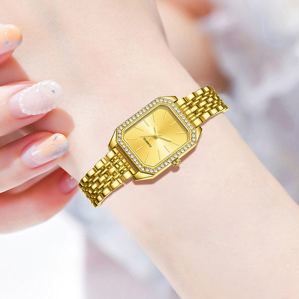 Women's Square Quartz Watch